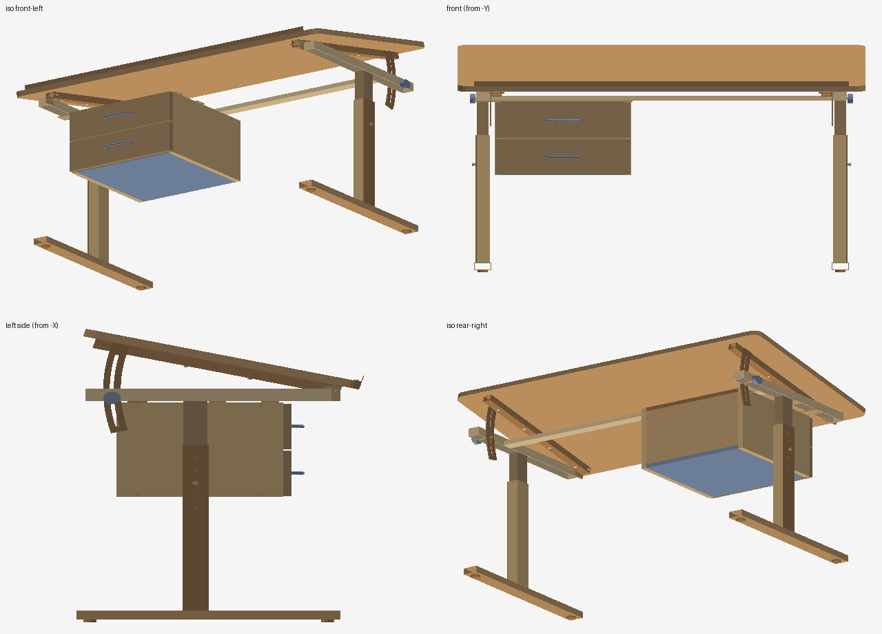 v1 four-view sheet