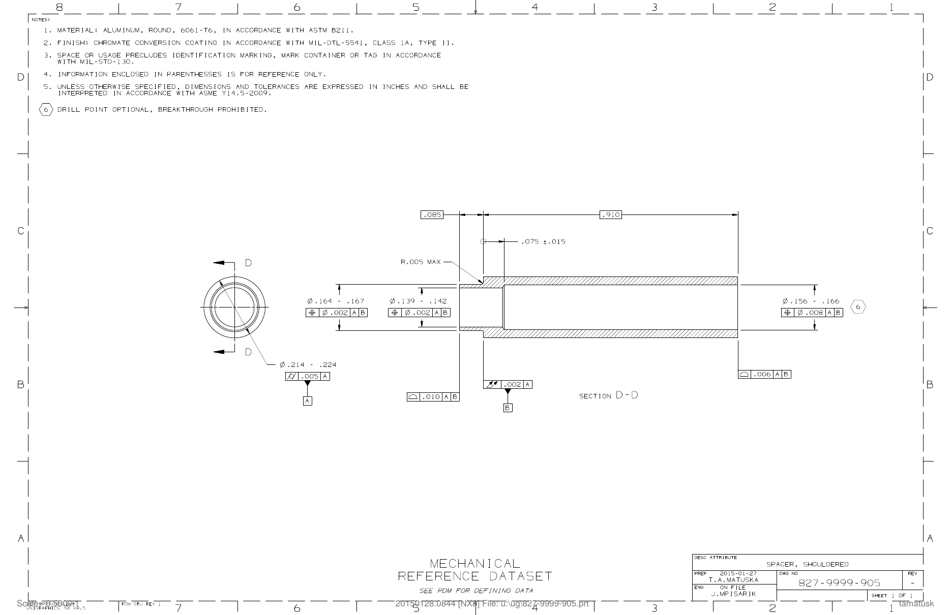 Source drawing by NIST: 827-9999-905, sheet 1