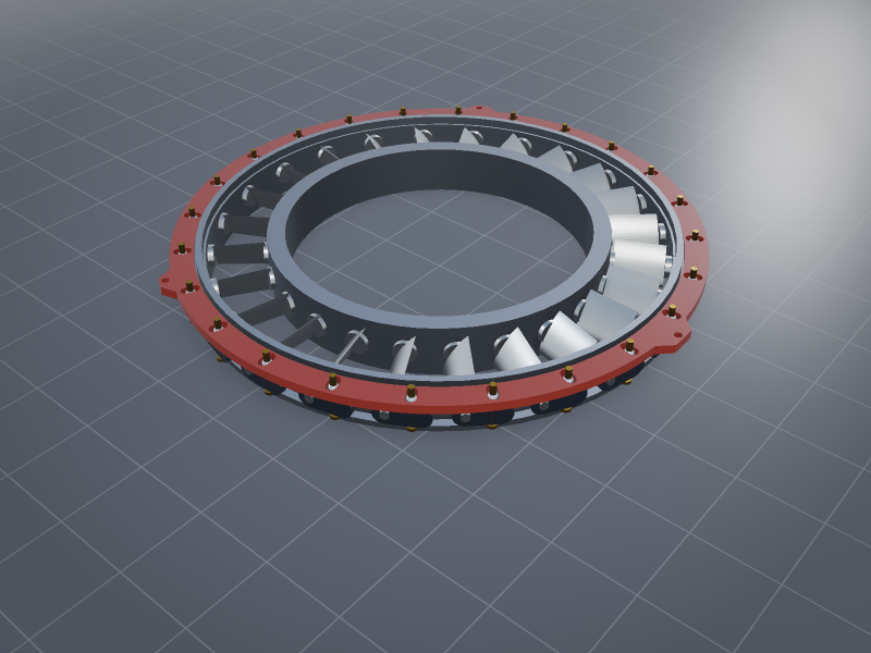 Mid-stage: taller annulus mid